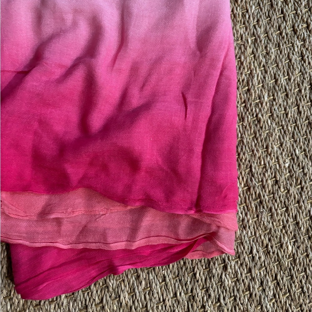Pink Scarf/Wrap - Picture 2 of 5
